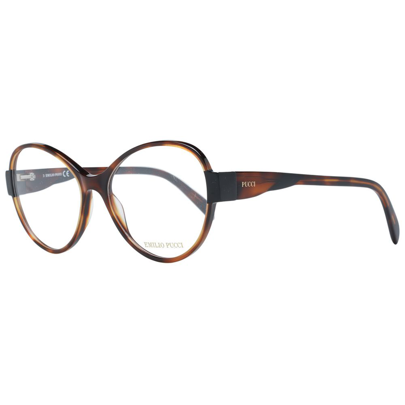 Brown plastic glasses (frames)-null