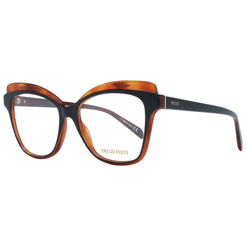 Brown plastic glasses (frames)-null