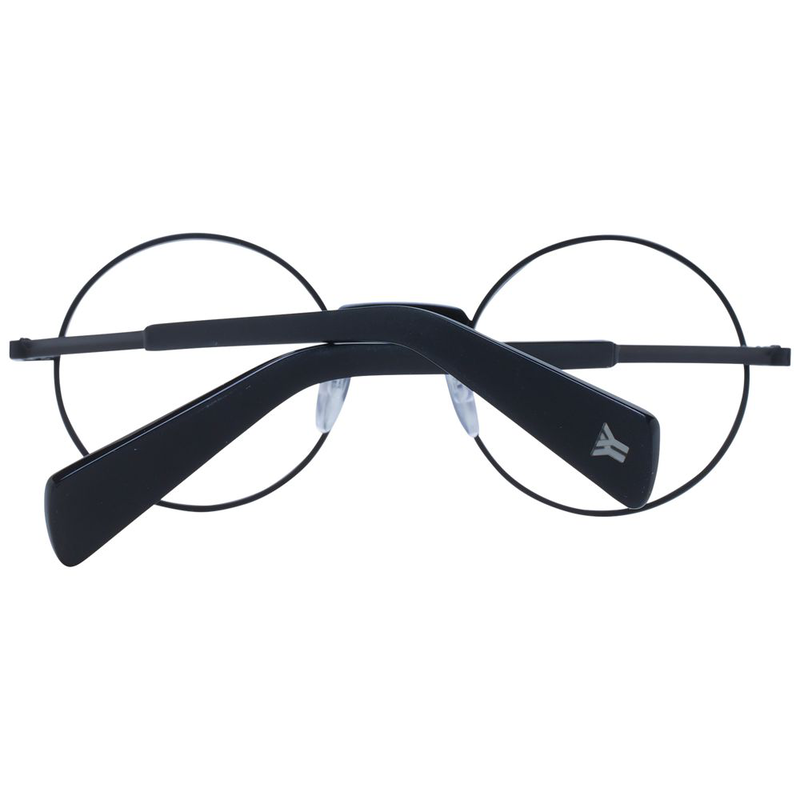 Black metal glasses (frames)-null