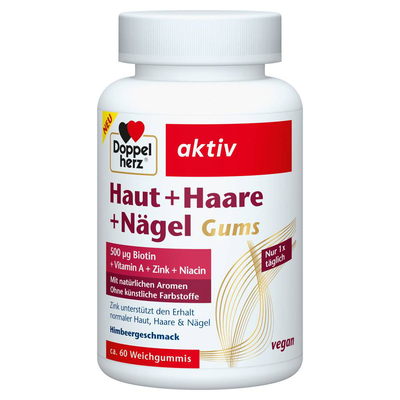 Doppelherz skin hair nails 60 soft gels + kollagen 30s free