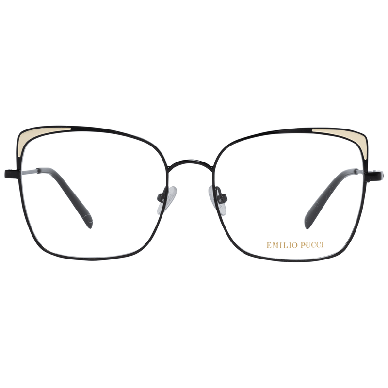 Black metal glasses (frames)-null