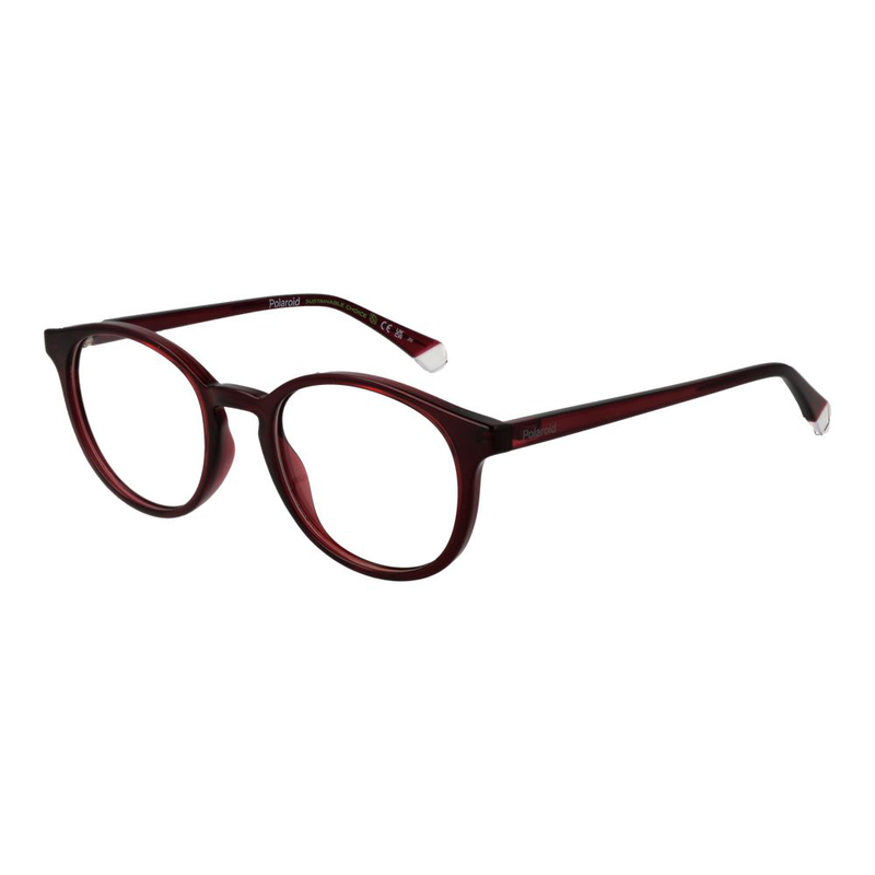 Burgundy polyamide glasses (frames)-null
