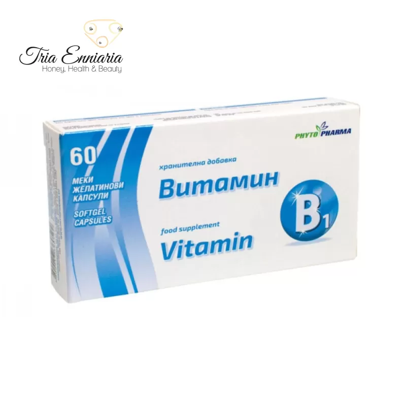 Product image: Vitamin b1, phytopharma, 60 capsules, , medium-null
