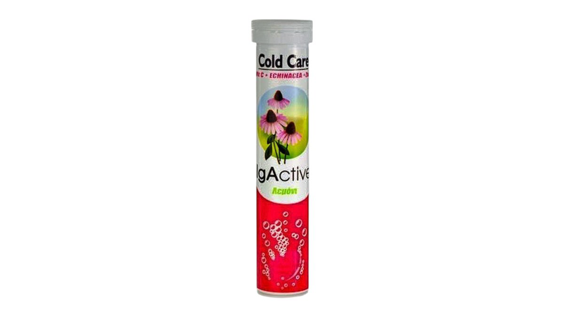 Igactive cold care vit c+echinacea+zinc, , medium-null