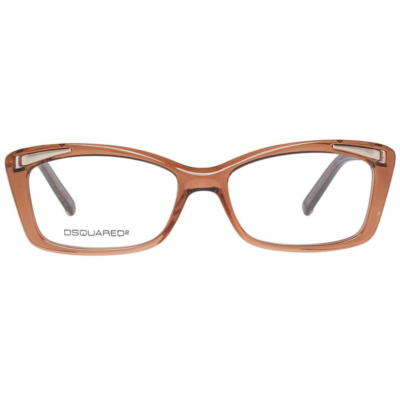 Brown plastic glasses (frames)-null