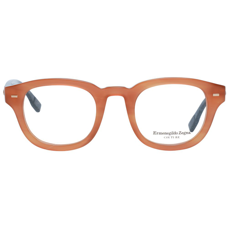 Brown plastic glasses (frames)-null