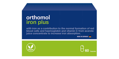 Orthomol iron plus 60capsules