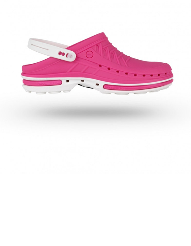 Product image: Wock clog - w/ strap - teal/white , 45/46-null