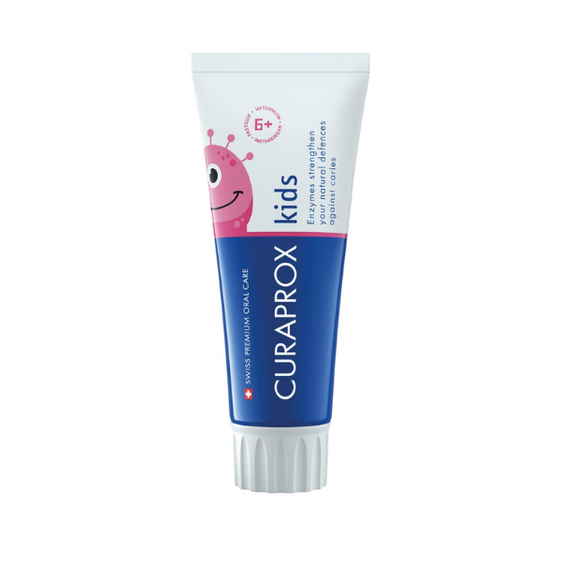 Curaprox kids 1450ppm &pi;&alpha;&iota;&delta;&iota;&kappa;ή &omicron;&delta;&omicron;&nu;&tau;ό&kappa;&rho;&epsilon;&mu;&alpha; &mu;&epsilon; &gamma;&epsilon;ύ&sigma;&eta; &kappa;&alpha;&rho;&pi;&omicron;ύ&zeta;&iota; 6 &epsilon;&tau;ώ&nu;+ 60 ml, , medium-null