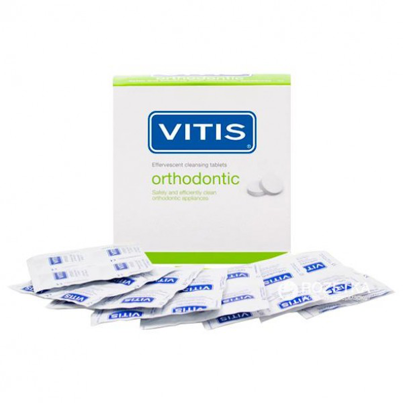 Vitis orthodontic cleansing 32 effervescent tablets, , medium-null