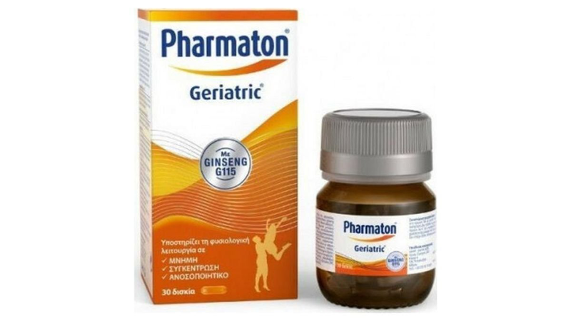 Pharmaton geriatric with ginseng g115, 30tabs, , medium-null