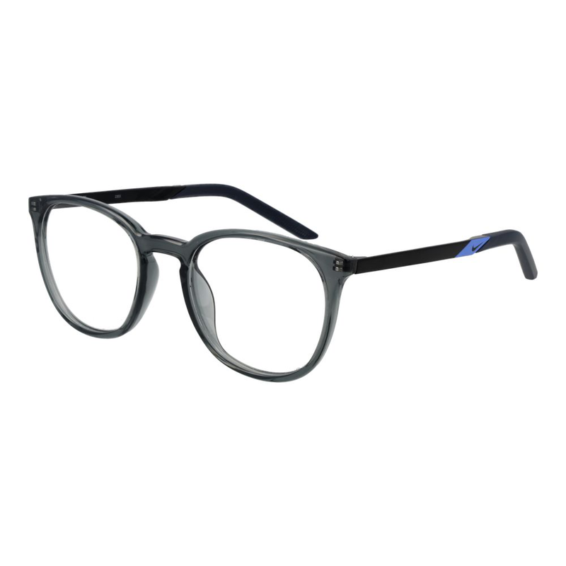 Gray metal glasses (frames)-null