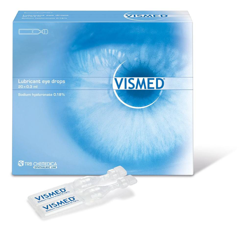 Vismed eye drops 20ampoules*0.3ml, , medium image number null