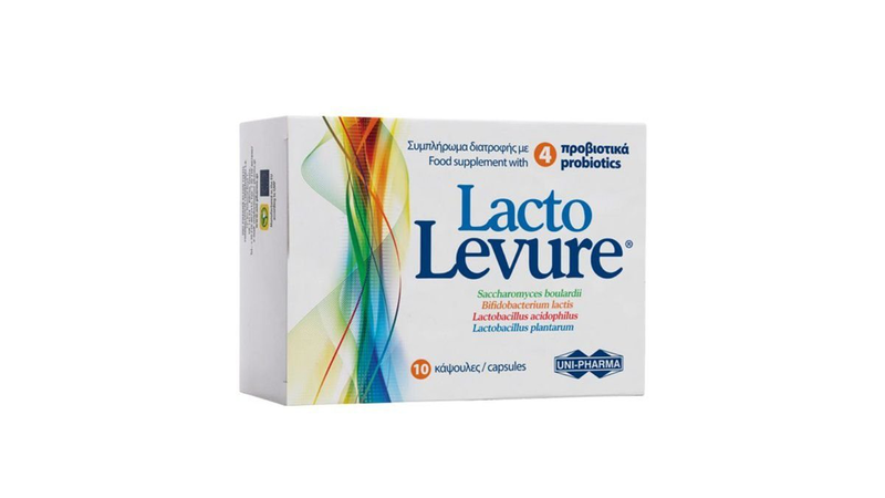 Uni pharma lacto levure, 10caps, , medium-null