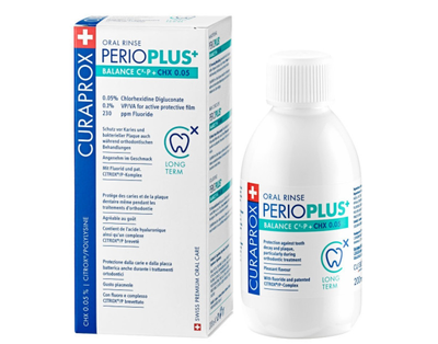Curaprox - perio plus+ balance chx 0.05% mouthwash, 200ml, , medium
