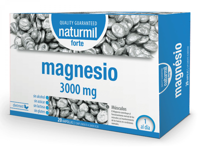 Dietmed naturmil forte magnesium strong 3000mg 20 ampoules/15ml, , medium