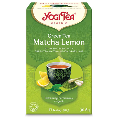 Yogi tea | green tea matcha lemon | &alpha;&phi;έ&psi;&eta;&mu;&alpha; &gamma;&iota;&alpha; &alpha;&nu;&tau;&iota;&omicron;&xi;&epsilon;&iota;&delta;&omega;&tau;&iota;&kappa;ή &delta;&rho;ά&sigma;&eta; & &alpha;&rho;&mu;&omicron;&nu;ί&alpha; | 30.6gr, , medium