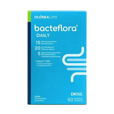 Bacteflora, probiotics- prebiotics, for healthy& normal bowel function 10capsules, , medium