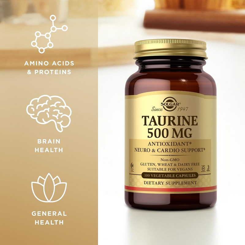 Solgar taurine 500mg free form 50 &phi;&upsilon;&tau;&iota;&kappa;έ&sigmaf; &kappa;ά&psi;&omicron;&upsilon;&lambda;&epsilon;&sigmaf;, , medium-null