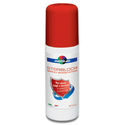 Master-aid steriblock hemostatic, spray, 50ml