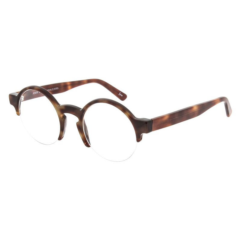 Brown acetate glasses (frames)-null