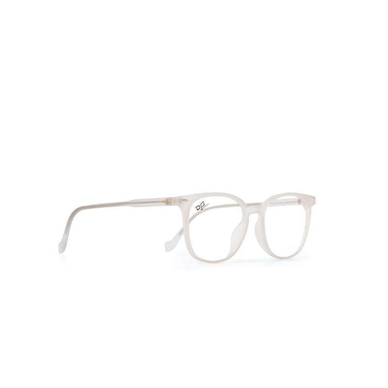 OJO personal style square clear frame and temples with demo lenses, , medium-null