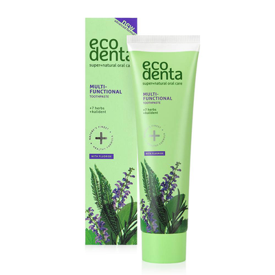 Ecodenta multifunctional toothpaste with 7 herb extracts 100ml, , medium