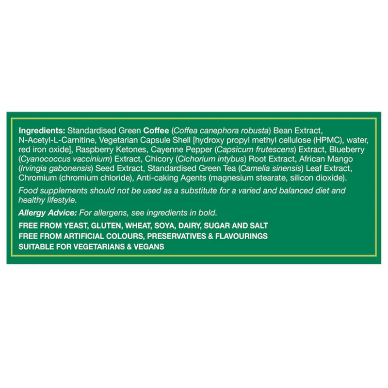 Product image: Health aid coffeeslim 60's capsules, , medium-null