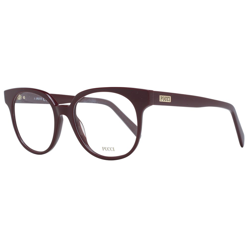 Burgundy plastic glasses (frames)-null