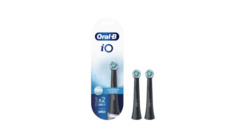 Oral b io ultimate clean black  refill  2, , medium-null