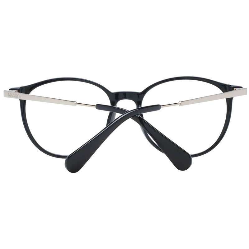 Black plastic glasses (frames)-null