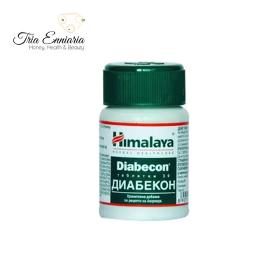 Diabecon, blood sugar and cholesterol, 30 tablets, himalaya, , medium
