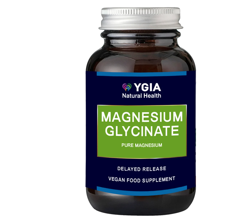 Ygia magnesium glycinate 60 capsules, , medium-null