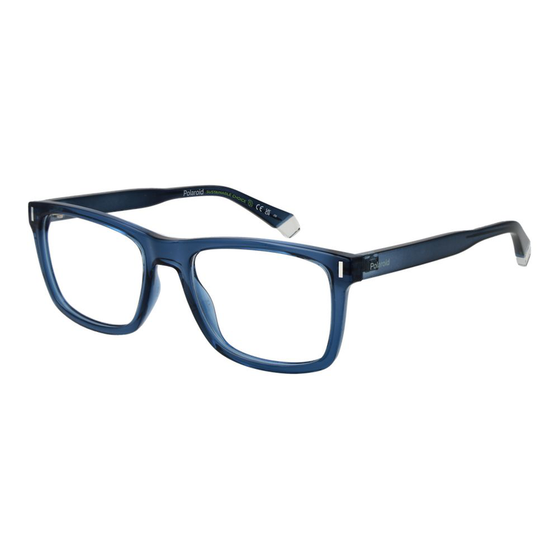 Blue polyester glasses (frames)-null