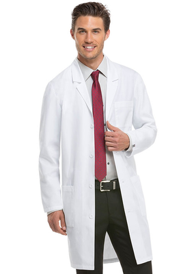 Dickies unisex antimicrobial lab coat 83403a - white , xs, White, medium