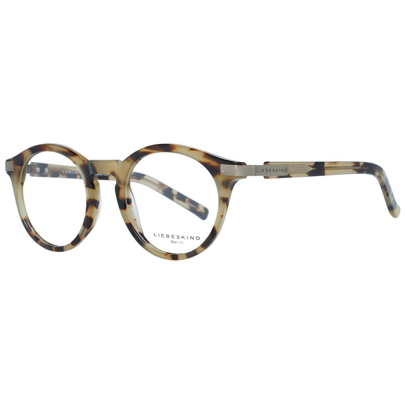 Brown plastic glasses (frames)-null