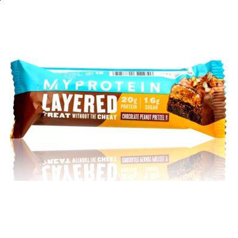 Myprotein crispy layered bar - choco/caramel 58gr, ., , medium image number null
