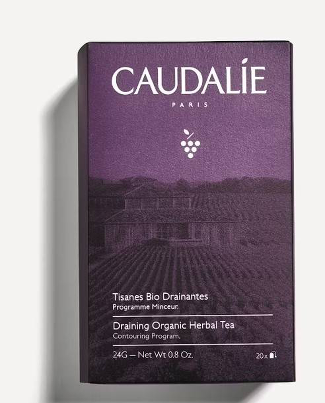 Caudalie draining organic herbal, tea, 20, , medium-null