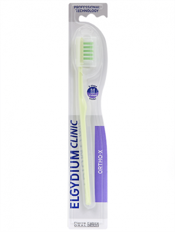 Elgydium clinic ortho x toothbrush medium, 1piece, , medium image number null