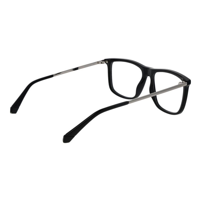 Black polyester glasses (frames)-null