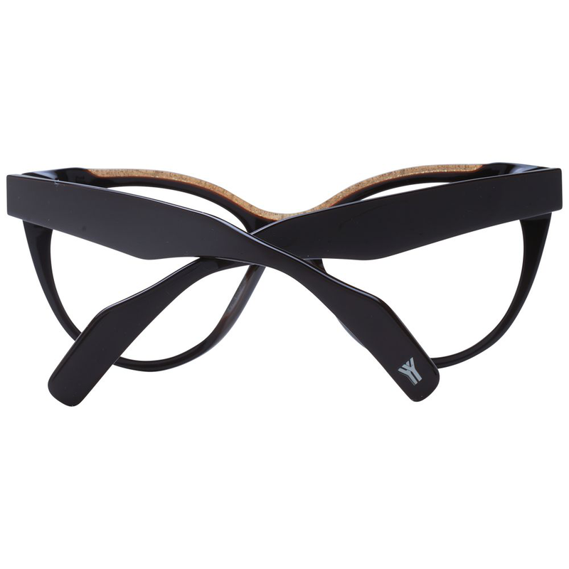 Brown plastic glasses (frames)-null