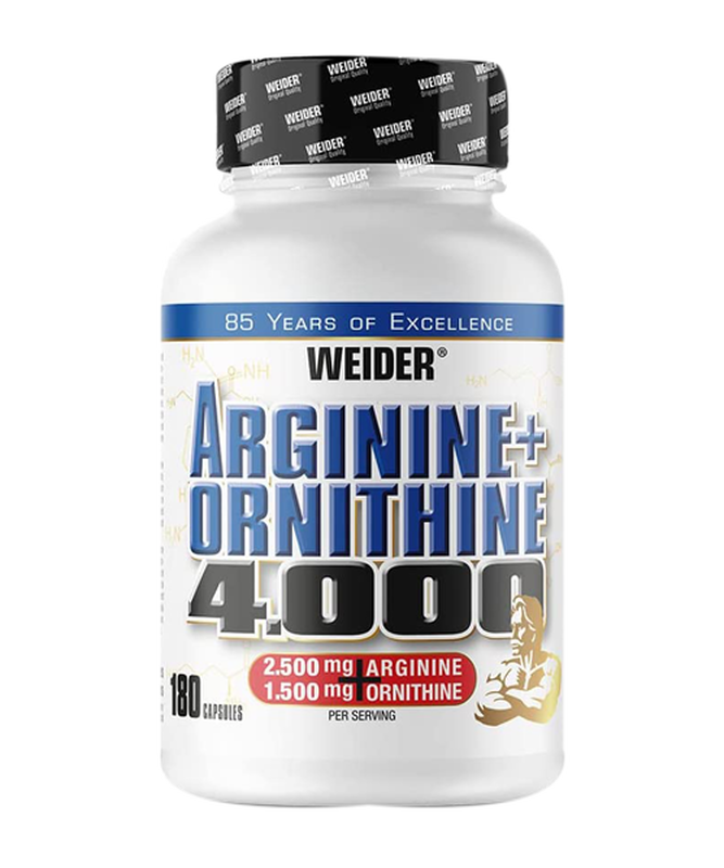 Weider arginine+ornithine 180 capsules, , medium image number null