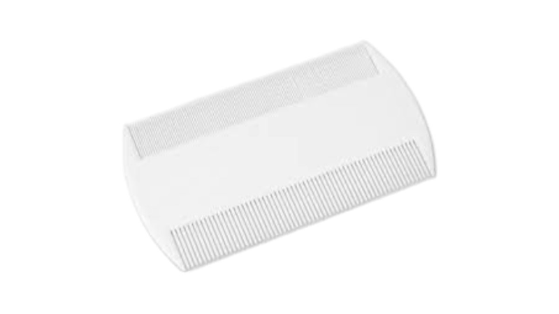 Product image: Lice plastic white comb 12, , medium-null