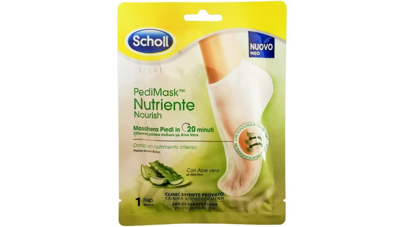 Scholl pedimask nutriente nourish with aloe vera 1pair, , medium-null