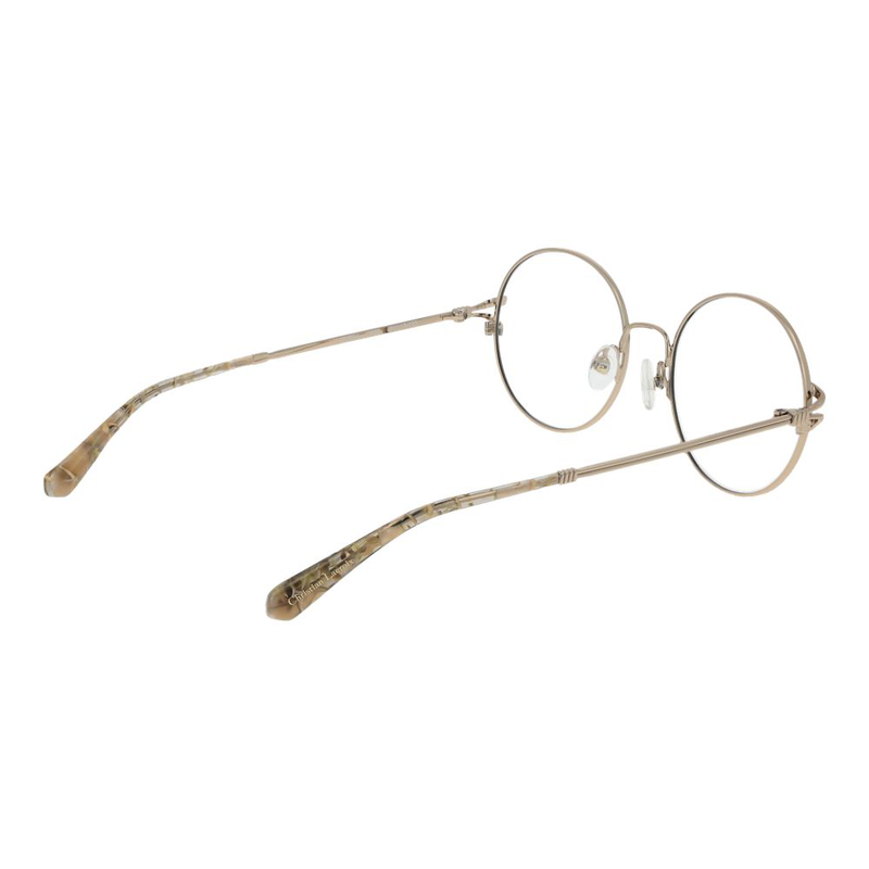 Beige metal glasses (frames)-null