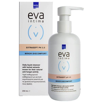 Eva intima wash extrasept ph3.5 daily cleanser and natural antifungal of the intimate area x 250ml, , medium