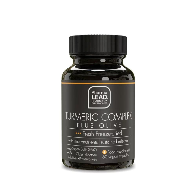 Product image: Pharmalead turmeric complex plus olive vegan 60 capsules, , medium-null
