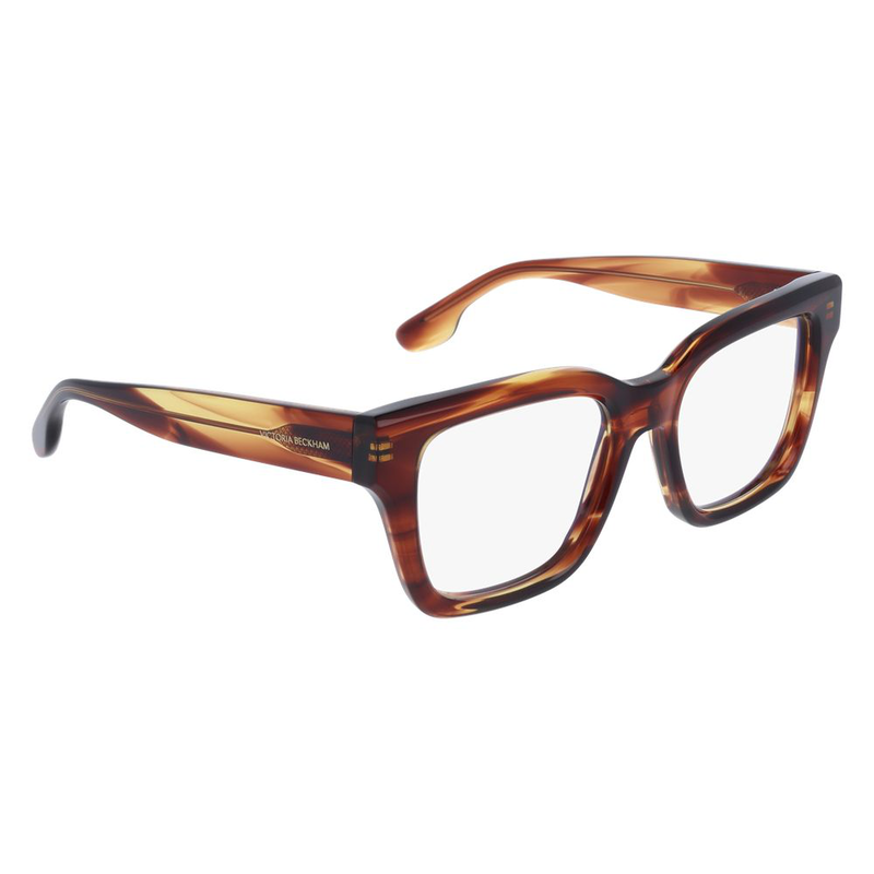 Brown plastic glasses (frames)-null