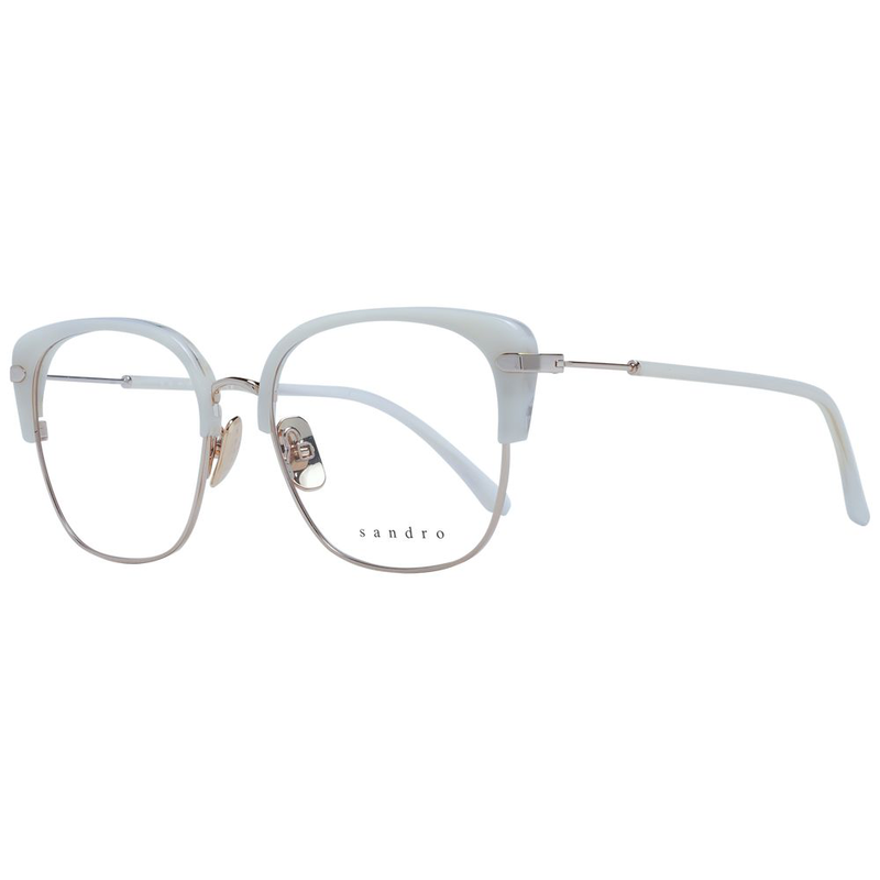 White stainless steel glasses (frames)-null