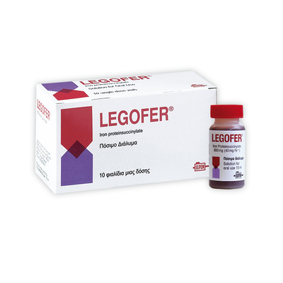 Legofer iron oral sol 40mg/15ml 10x15ml, , medium